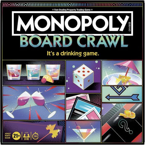 Monopoly Board Crawl 大富翁 飲酒成人版