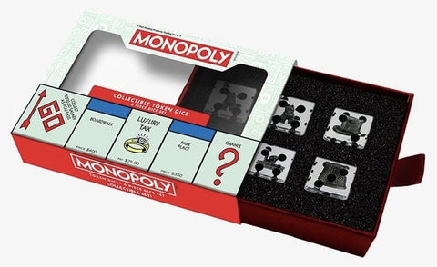 Monopoly 22mm Collectible Token Dice Set