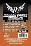 Mayday Sleeves<br>57.5 x 89mm<br>MDG-7078<br>Premium (50 Sleeves)