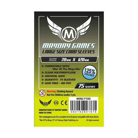 Mayday Sleeves<br>70 x 120mm<br>MDG-7100<br>Premium (75 Sleeves)